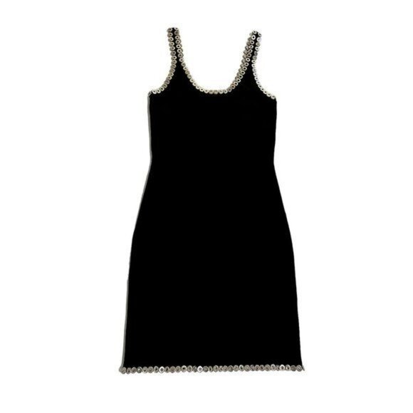 Alexander Wang Eyelet Cami Mini Dress in Black